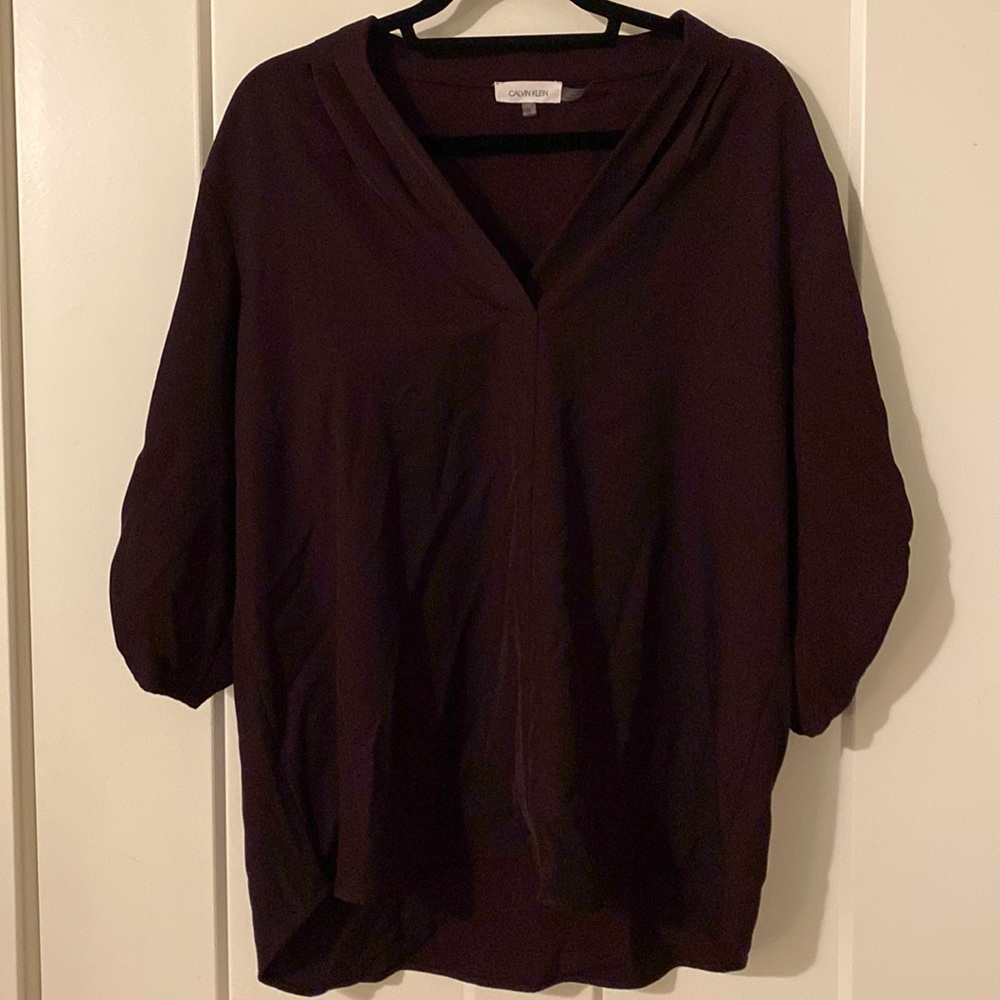 Dark Purple Calvin Klein Top